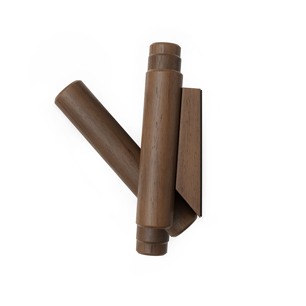 Вешалка настенная UMBRA Picket, 8 крючков, состаренный грецкий орех