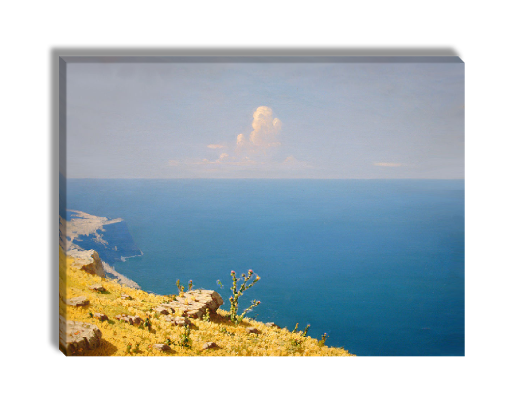 Kartina (reproduktsiya) More. Krim, Kuindzhi Arkhip Ivanovich, pechat na kholste stene.ru