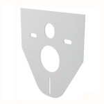 Инсталляция пневматическая с подвесным унитазом CULTO LUNA. Панель смыва черная. Улучшенная каскадная система смыва