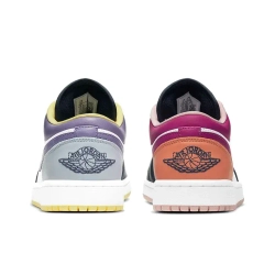 Женские кроссовки Air Jordan 1 Low SE 'Mismatched - Purple Magenta' DJ4342-400