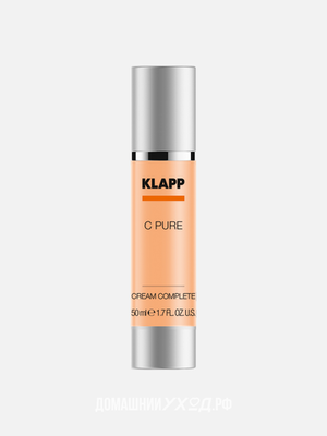 Витаминный крем Cream Complete, C Pure, Klapp, 50 мл