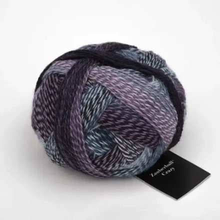 Пряжа Crazy Zauberball (1699/Аромат сирени), 420м/100гр