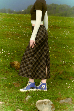 Юбка Called a Garment Mermaid Skirt "Lipstick Black"