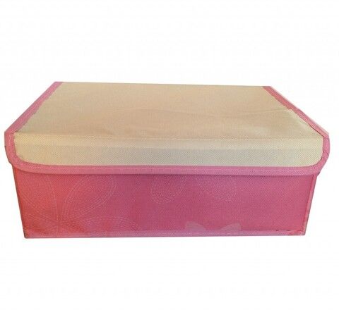 Короб для хранения с 8-ю ячейками, 31х24х12 см, цвет розовый