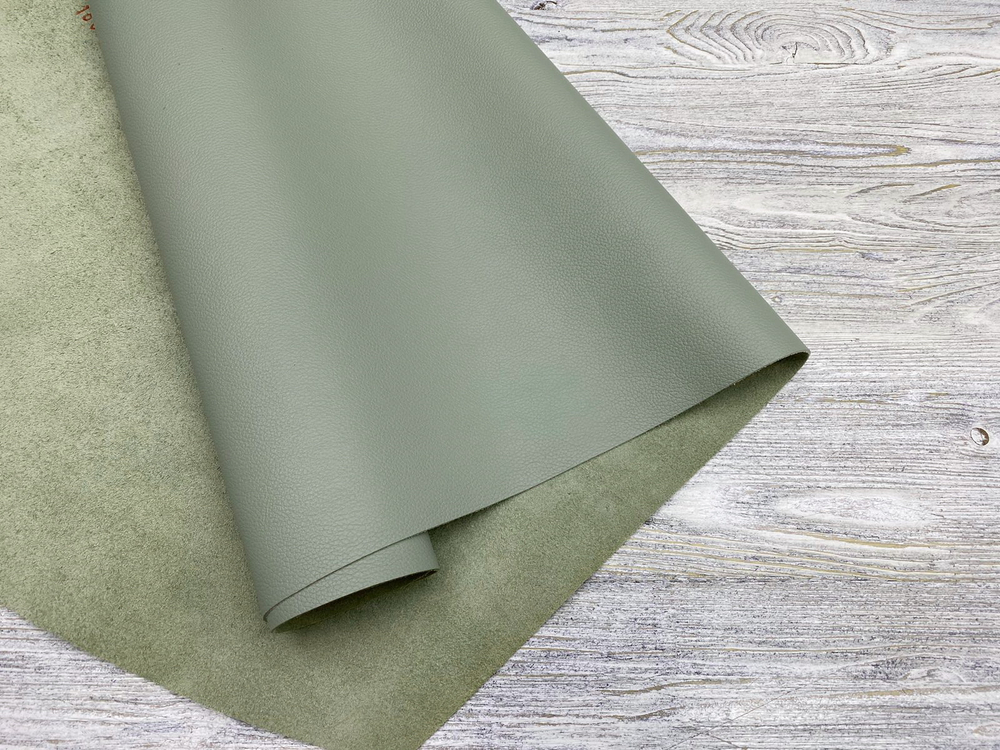 Elliot Dark Mint (1,3-1,5 мм), цв. Зеленый, натуральная кожа