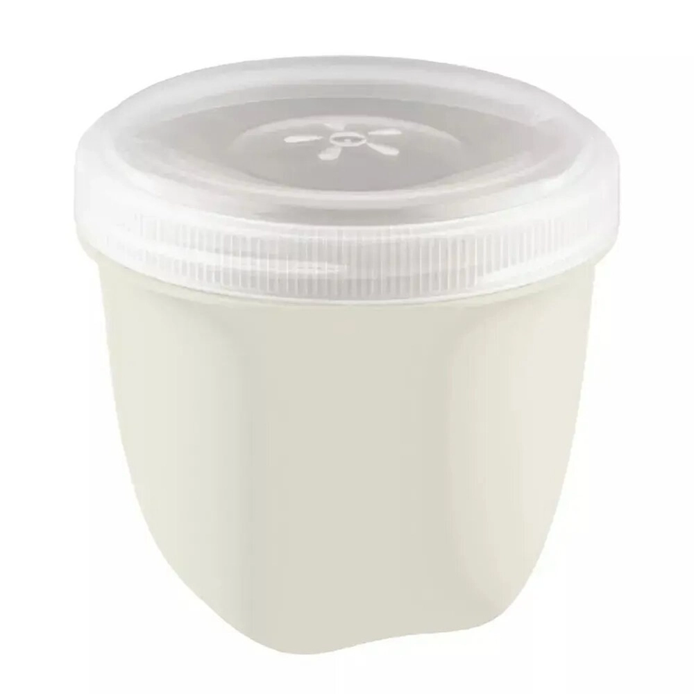 БАНКА С ЗАВИНЧИВАЮЩЕЙСЯ КРЫШКОЙ "ECO STYLE" 0,26Л (Светло-серый)