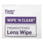 Flents, Wipe 'N Clear, увлажняющие салфетки для линз, 20 шт.