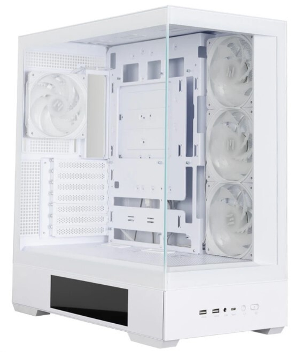 Корпус ATX Zalman P40 DS White