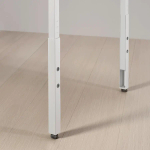 Игровой стол с полкой - IKEA UTVISNING/УТВИСНИНГ ИКЕА, 120x60 см, светло-бежевый/белый