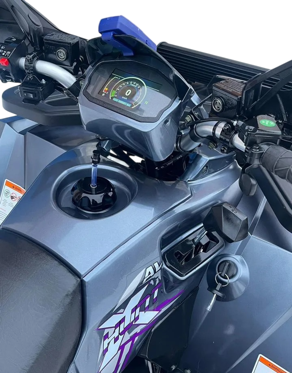 Квадроцикл Avantis H200 NEW BIG Premium (баланс. вал) 2025 Серый