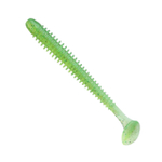 Приманка силиконовая Keitech Swing Impact 4.5" #417 Gold Flash Minnow, 3 упаковки по 6 штук