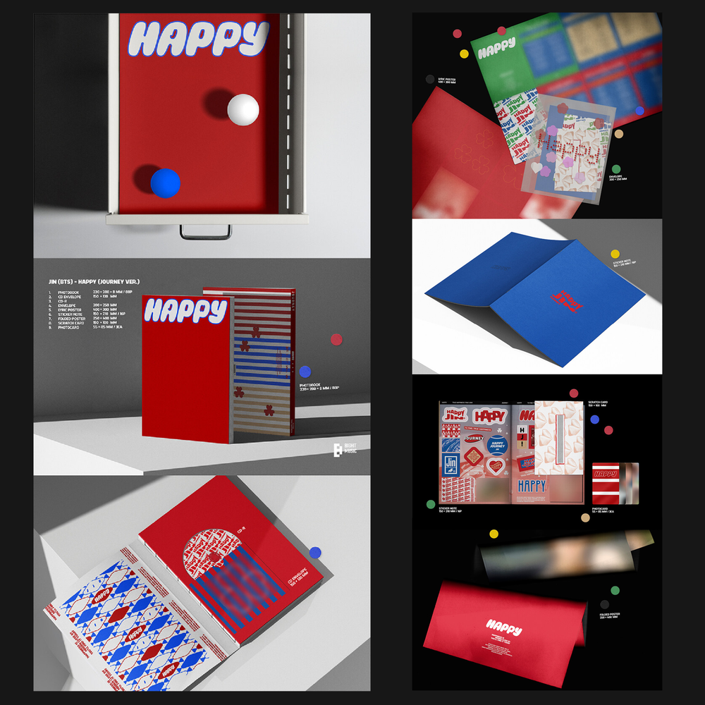 Альбом Jin - HAPPY