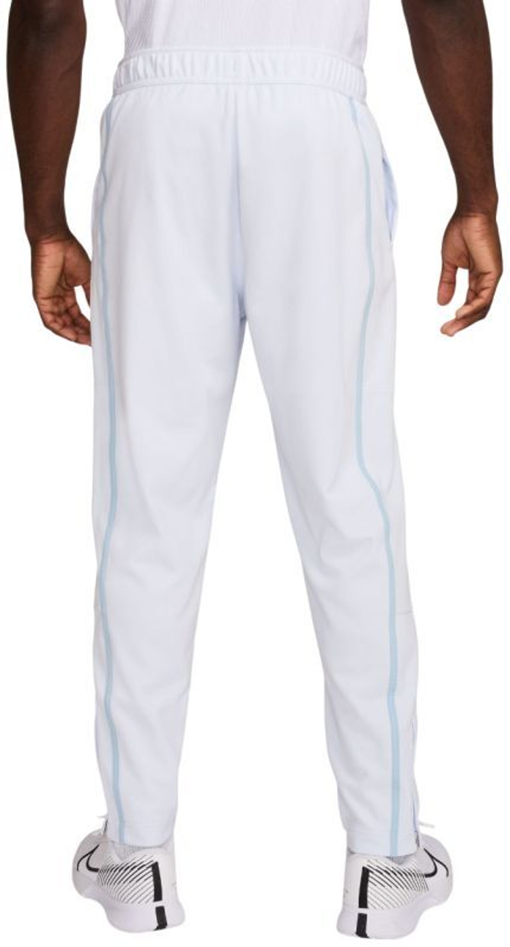 Мужские теннисные штаны Nike Court Heritage Pants - football grey/light armory blue - Фиолетовый