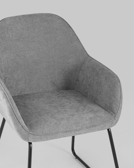 Стул Чак серый 2 шт