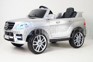 Детский электромобиль River Toys MERCEDES-BENZ ML350 серебристый