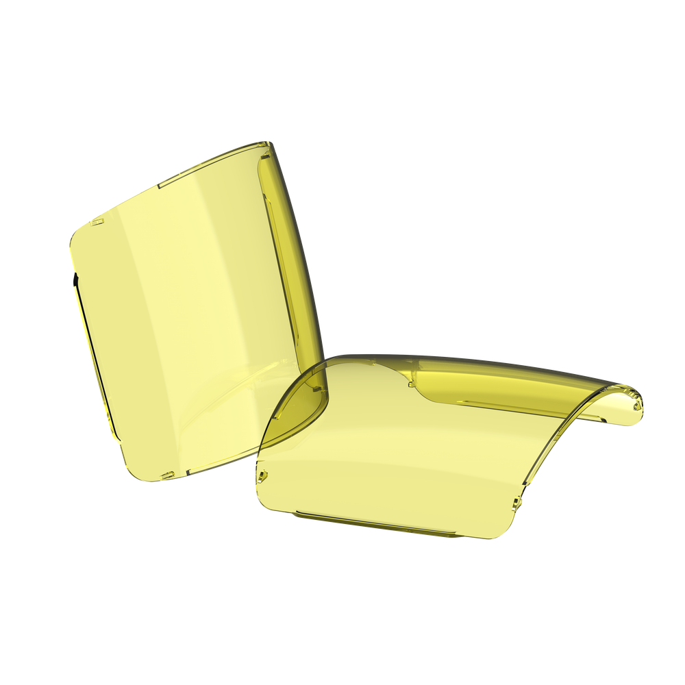 Стекло для маски хамелеон Digital X PRO/SHINE/DRIVE желтое