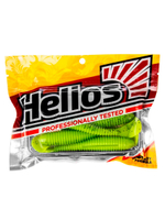 Виброхвост Helios Catcher 3,55"/9 см Black & Pearl 5шт. (HS-2-028)