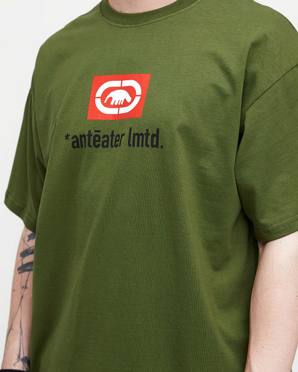 Футболка Anteater 307 Anteater Red Logo хаки