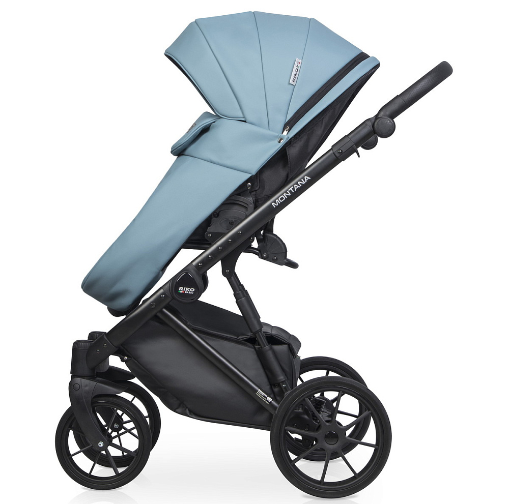Детская коляска Riko Basic Montana Ecco 3 в 1 16 Blue