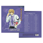 Набор предметных тетрадей 36 листов, 10 штук, Alingar, со справочным материалом, скрепка, мелованный картон, серия "Аниме"