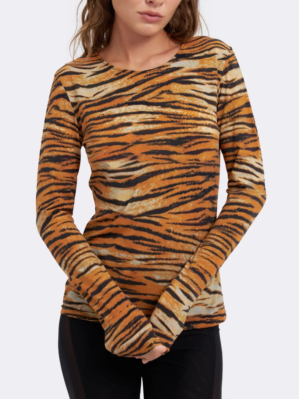 Лонгслив тигровый Ola Ola OLA OLA