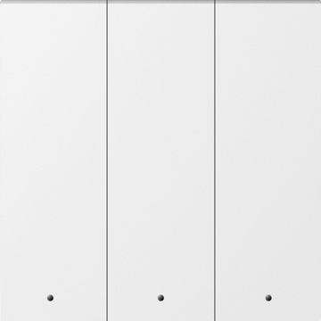 Клавиша 3-я с подсветкой,  матовый белый,  серия A07