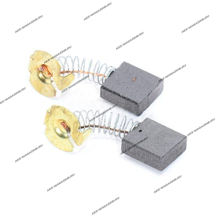 Электроугольная щетка 7х17х18 Пружина, пятак-уши(для СВ-203\204А)