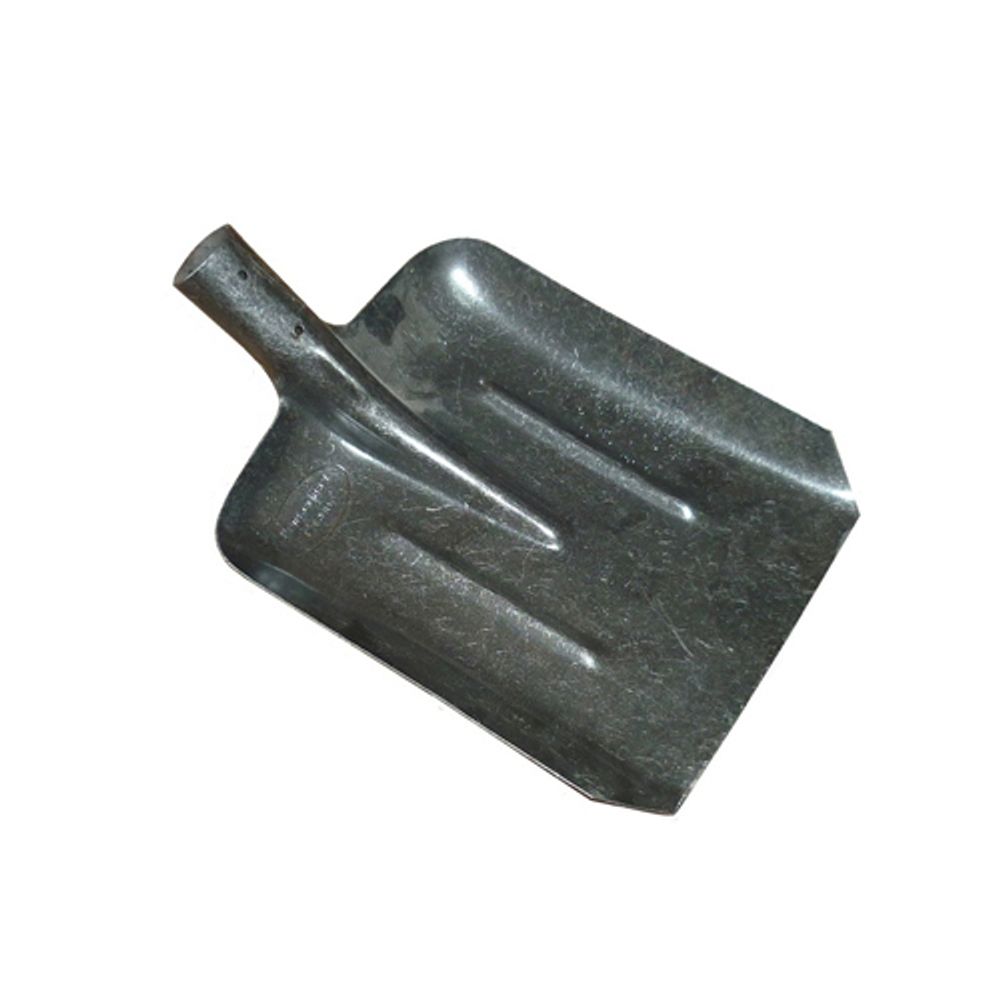 Лопата совковая S504-2 с ребрами жесткости округленная,рельсовая сталь