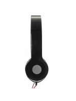 Наушники Luazon W-11, накладные, складные, чёрные
