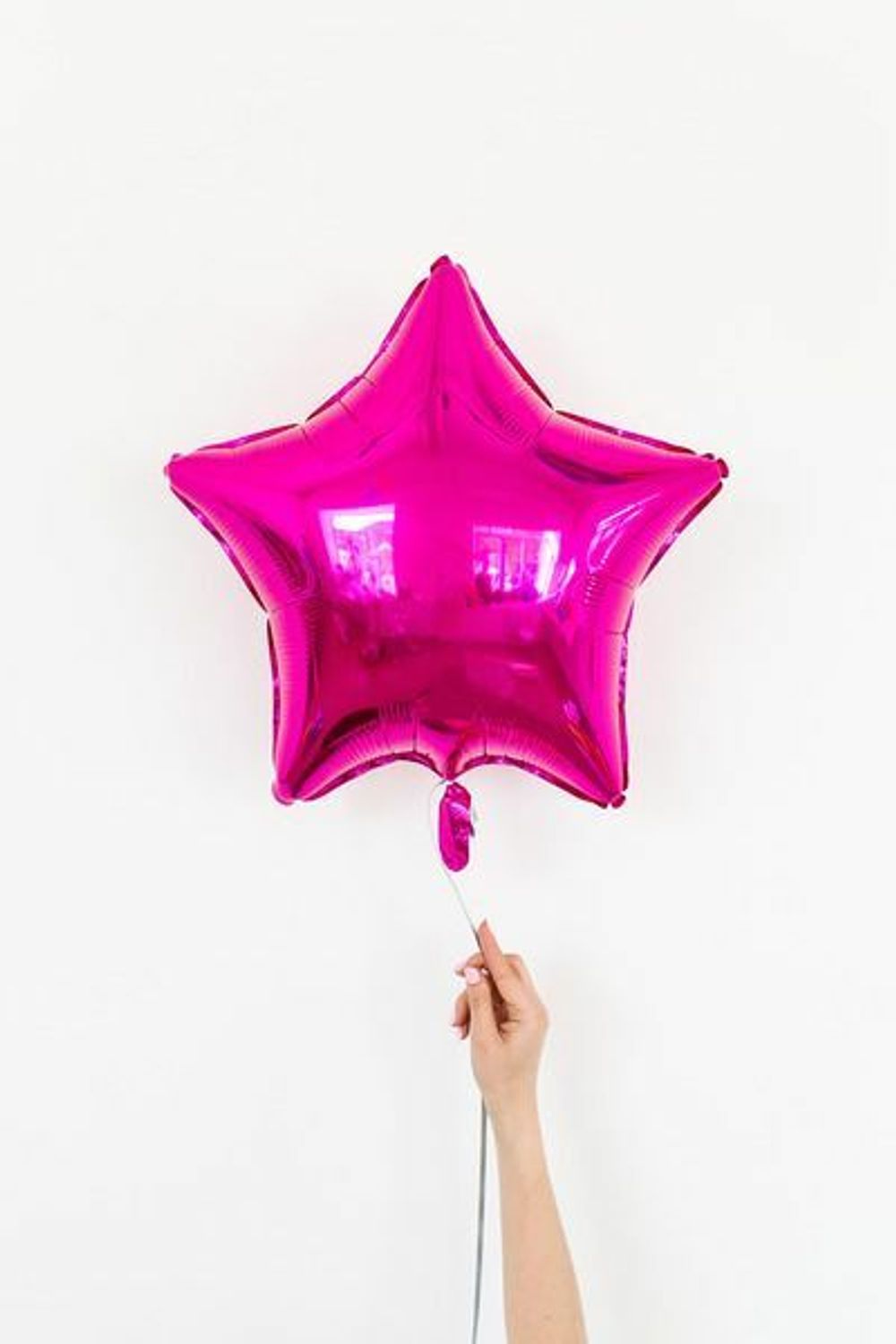 F Шар Звезда 19''/48 см, фуксия/Purple (БГ-15)  Изображение5