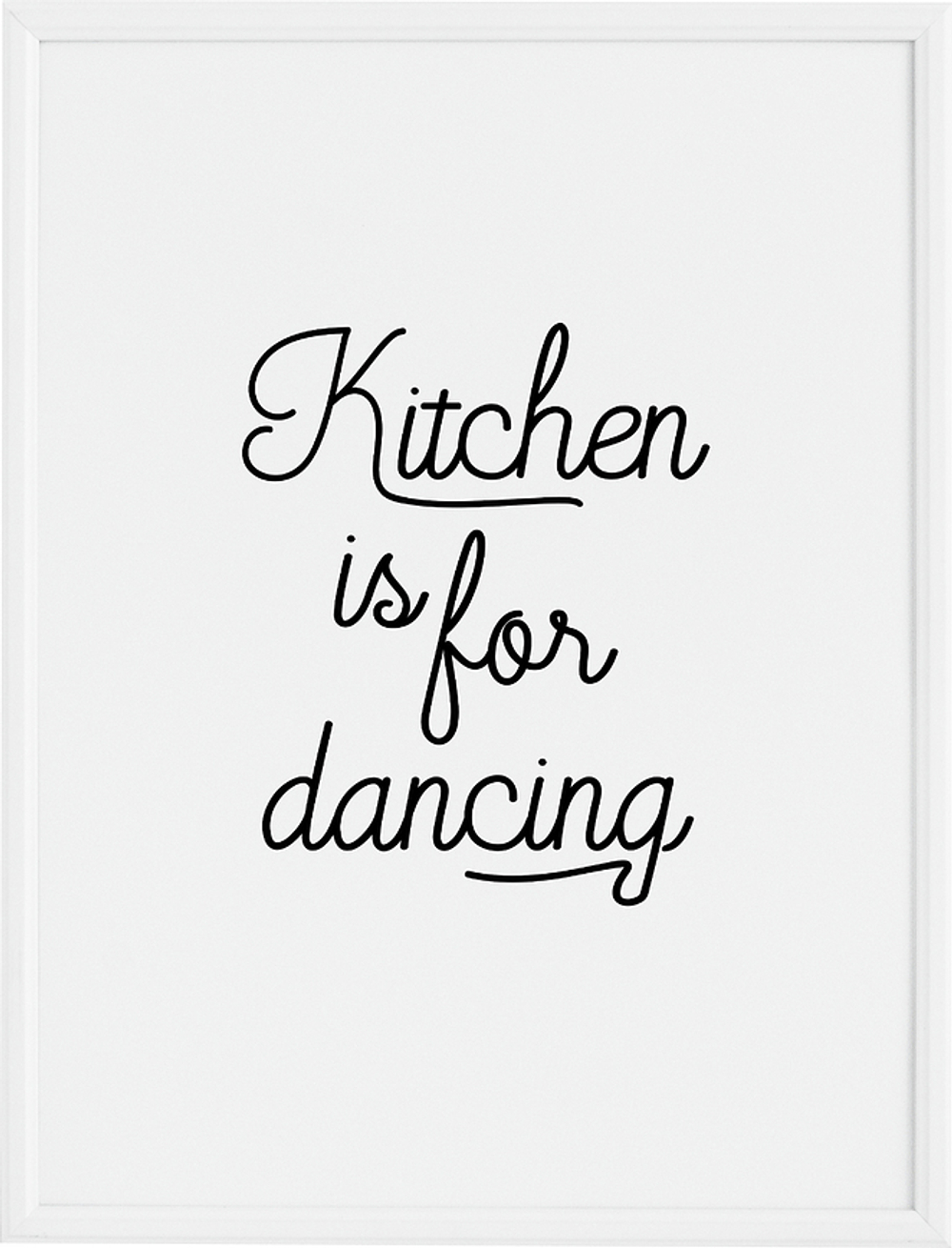 Панно Follygraph Kitchen is for Dancing, бумага, 40 30 см