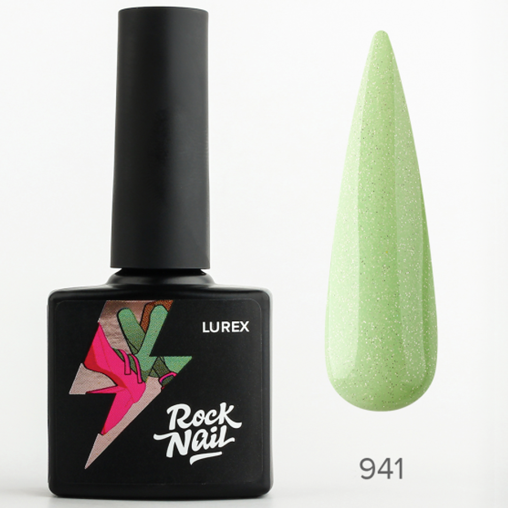 RockNail Гель-лак Lurex 941 My Toxic Trait, 10 мл