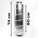 Шумоглушитель SCr 250/600