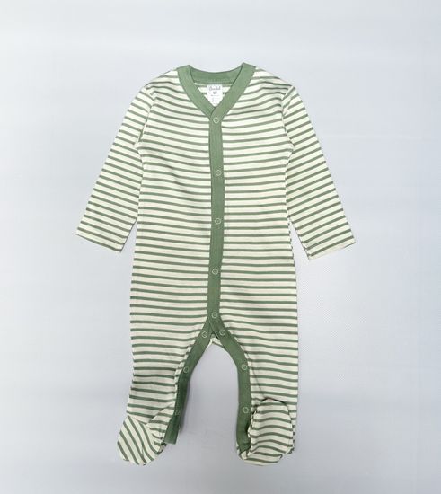 Слип хлопковый, Зеленая полоска