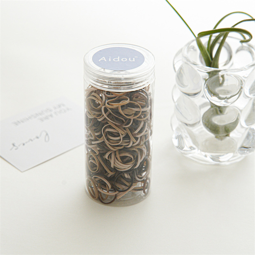 Силиконовые резинки для волос "Mini Style", белые