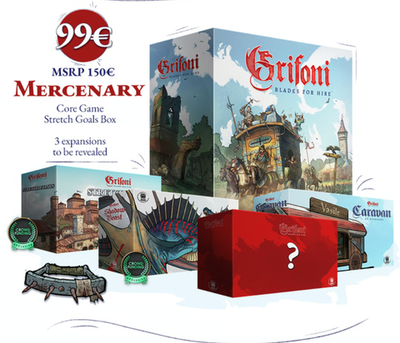 Grifoni - Blades for Hire - настольная игра