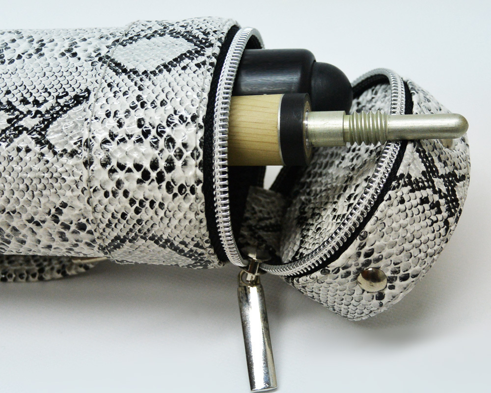 Тубус на 1 кий Меркури-PRO без кармана  (красный лаковый)