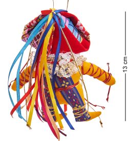 РусКукла RK-452/1 Кукла подвесная «Пульчинелла»