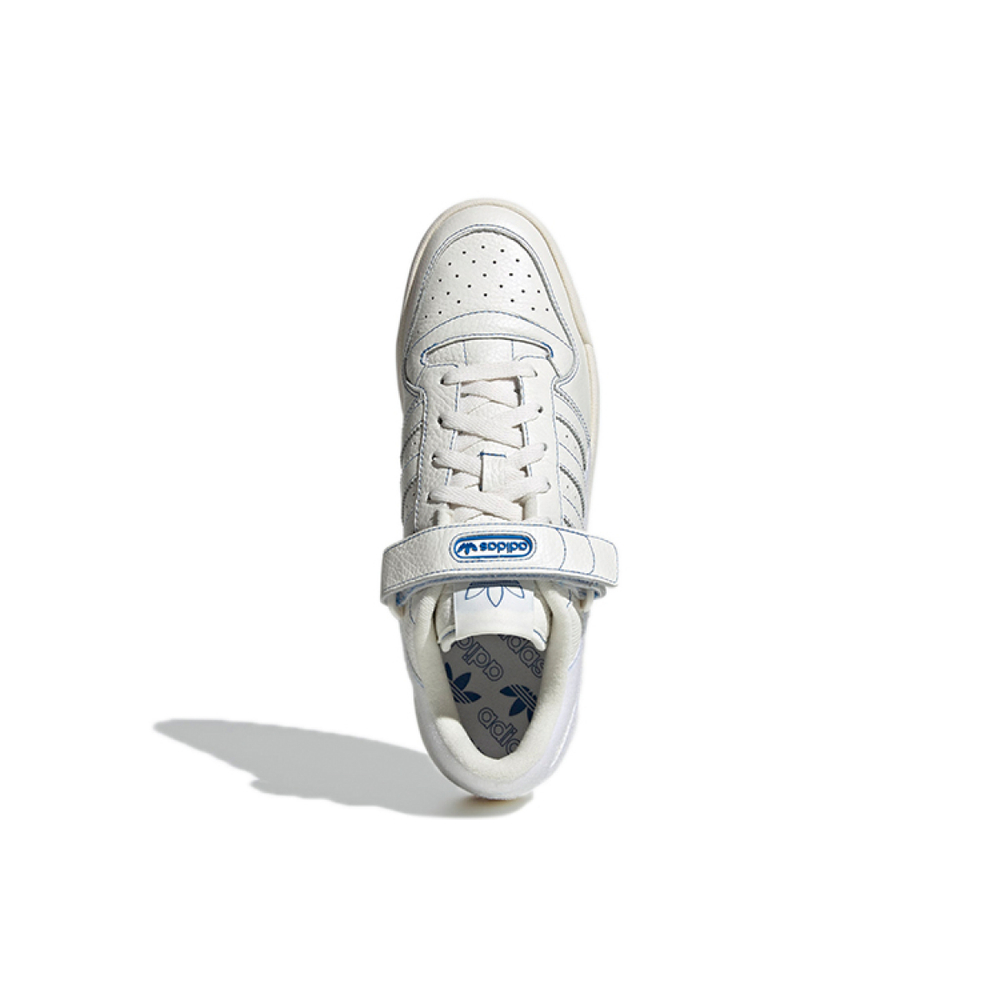 Кроссовки Adidas Originals Forum Low White Blue Bird