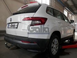 Фаркоп оцинкованный Galia S119C для Skoda Karoq 2018-, Seat Ateca 2016-(паспорт и сертификат в комплекте)(без электрики)