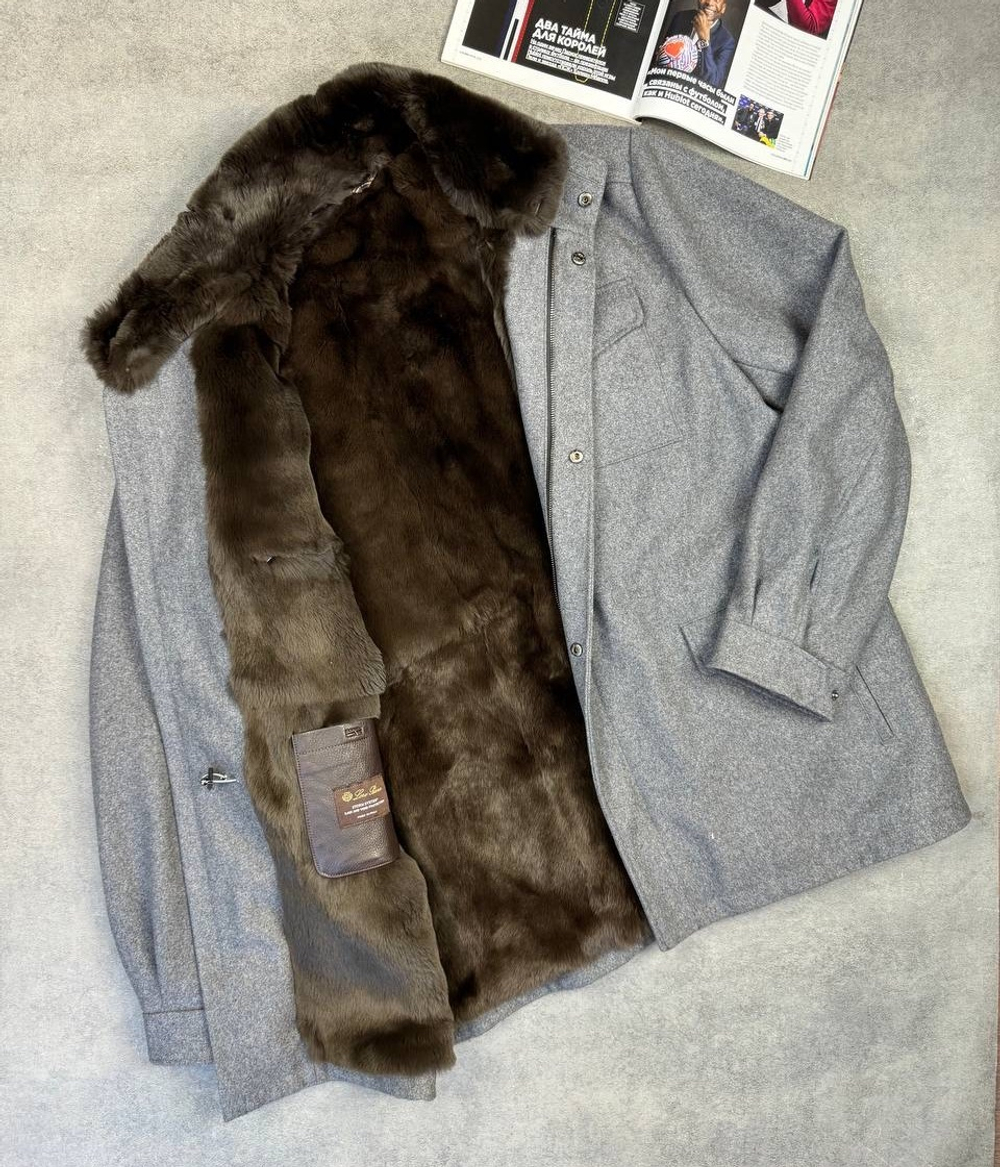 Куртка с мехом Loro Piana