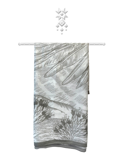 Палантин «Жить за двоих»