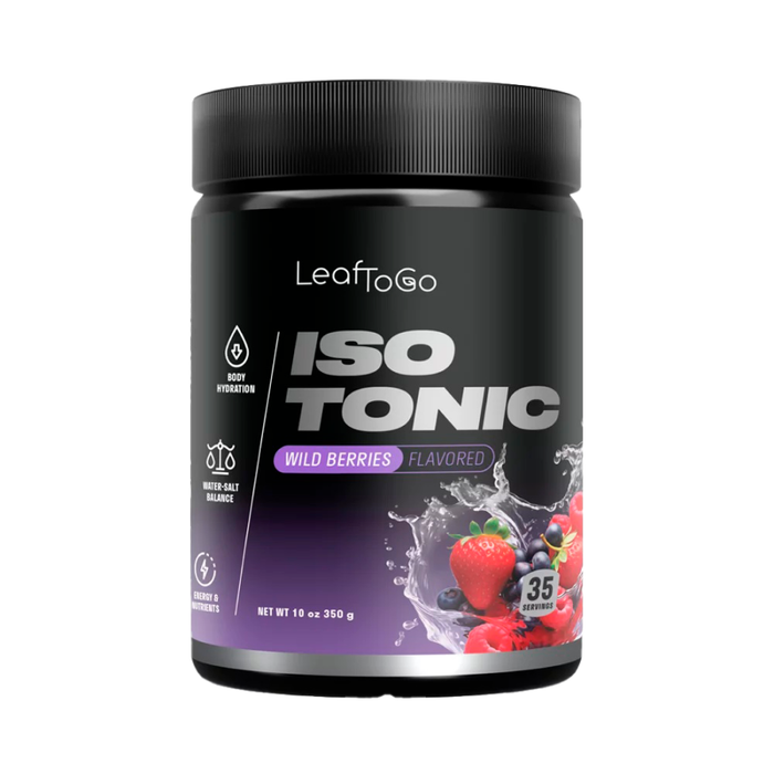 Изотоник &quot;Дикие ягоды&quot;, Isotonic wild berries, Leaf To Go, 350 г