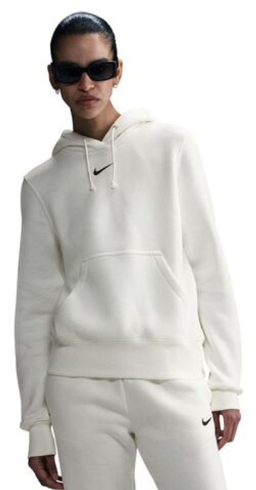 Женская Кофта теннисная Nike Sportwear Phoenix Fleece - белый