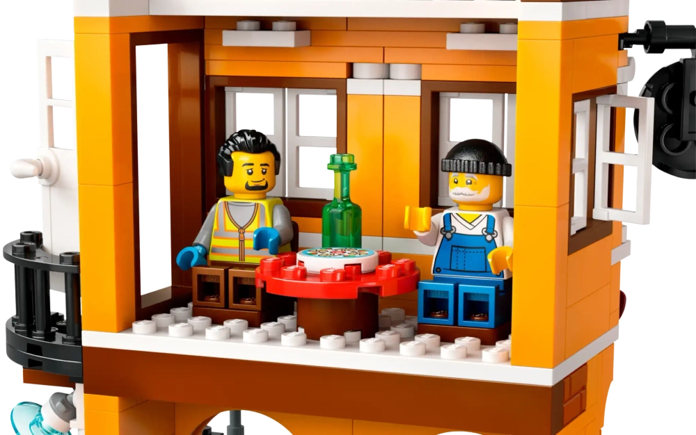 Конструктор LEGO City 60422 Приморская гавань с грузовым кораблем