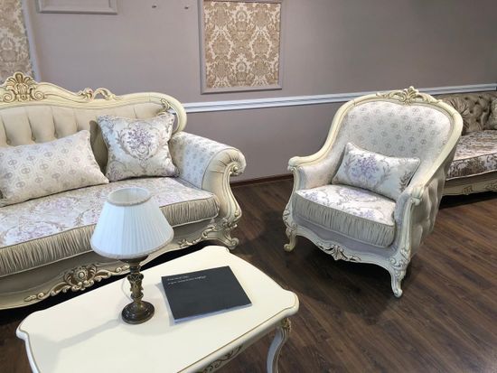 Набор мягкой мебели МОНА ЛИЗА крем