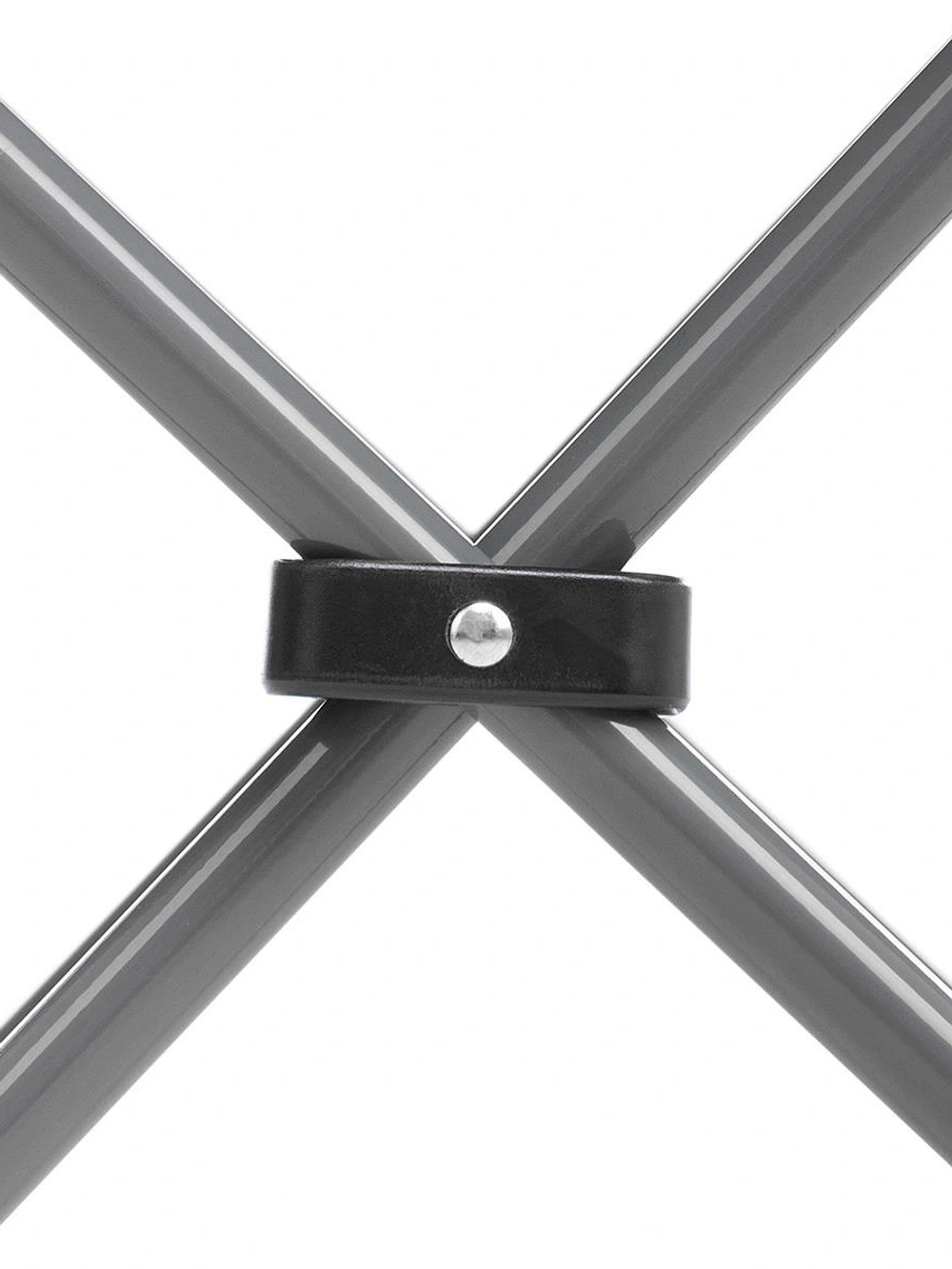 Кресло складное Nisus (ст.труба д16) серый/зеленый ромб, с чехлом (Т-N-750-99806H-GG)