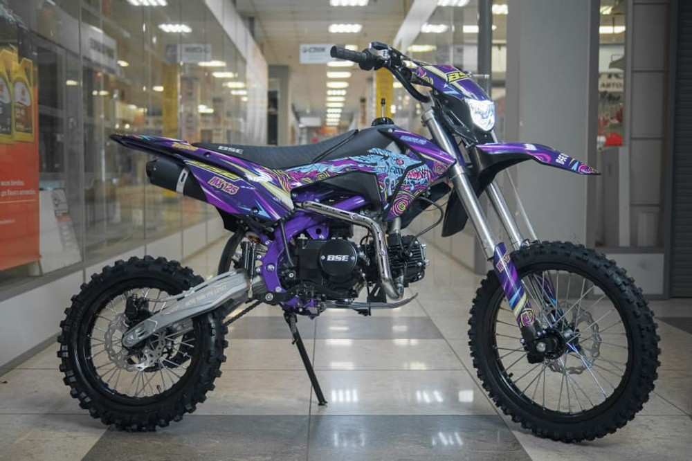 Питбайк BSE MX 125 17/14 Purple Dragon