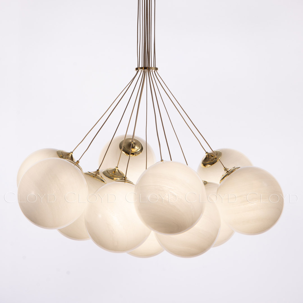 Люстра Cloyd LONATI C13 / Ø65 см - золото (арт.10878)