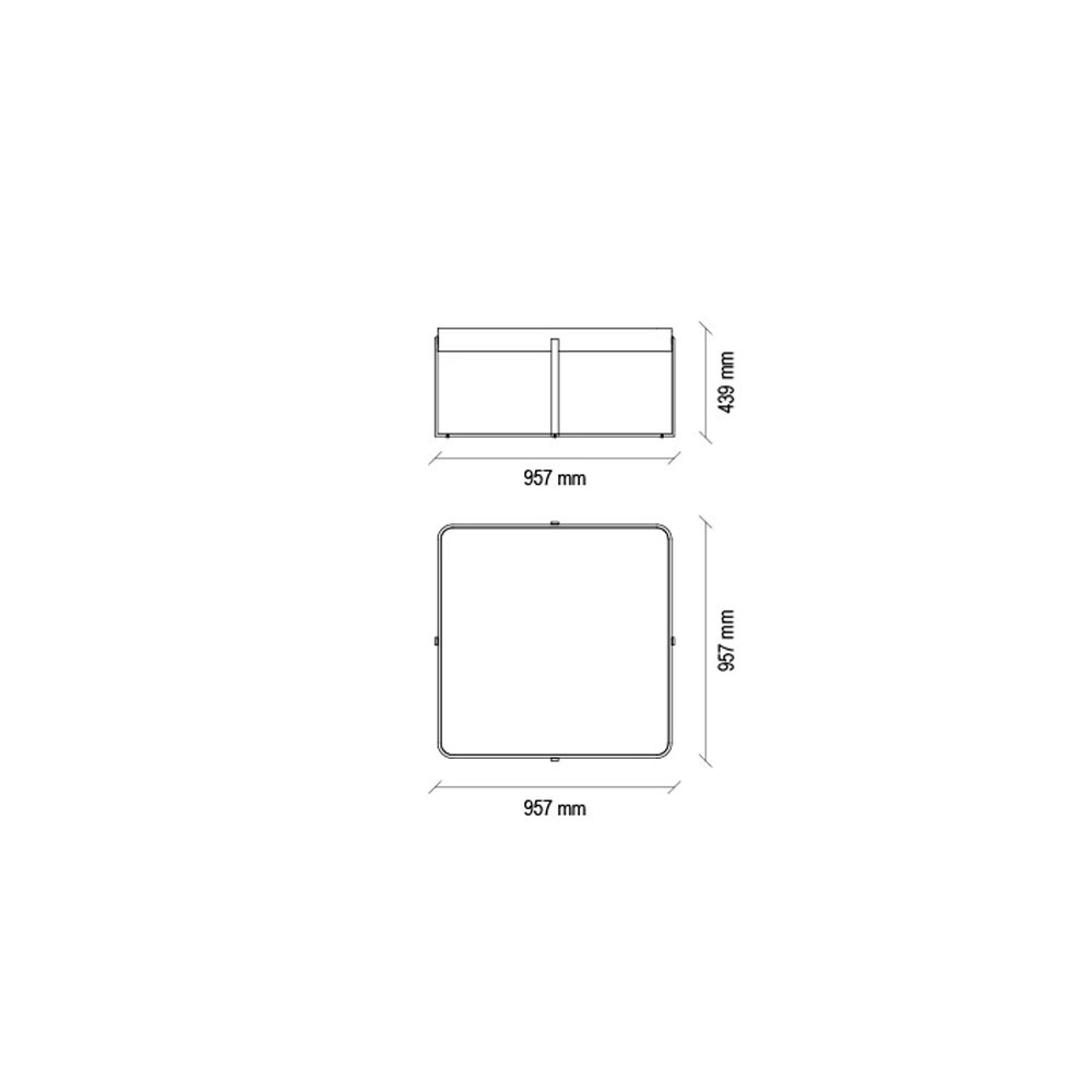 Стол журнальный большой ENZA HOME DORIAN EH49160